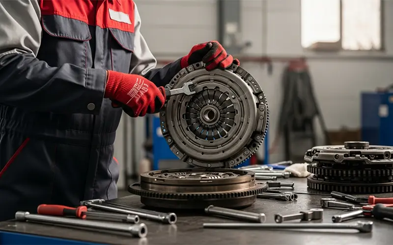 Clutch and flywheel repair mechanical repair service Dubai by Car Experts