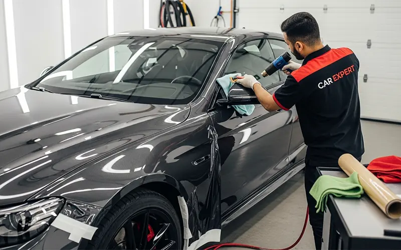 Matte stealth PPF delivering a satin finish with advanced paint protection and durability.