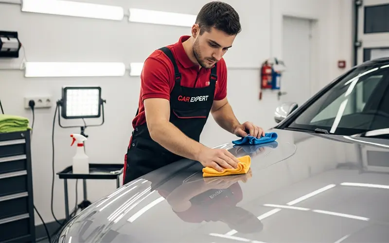 Single-layer ceramic coating service Dubai