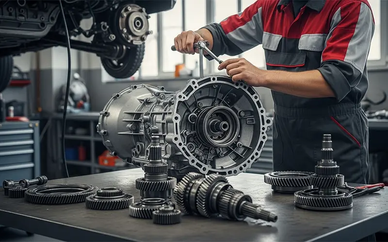 Transmission and gearbox repair mechanical repair service Dubai