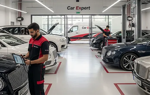 Car Experts Auto Services providing Bentley repair in Dubai